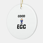GOOD EGG KERAMISCH ORNAMENT (Links)