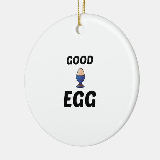GOOD EGG KERAMISCH ORNAMENT (Links)