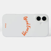 Good Energy iPhone 16 Hoesje (Achterkant (horizontaal))