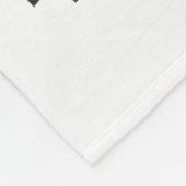 Good Energy Is Contagious, Motivational Stive Fleece Deken (Hoek)