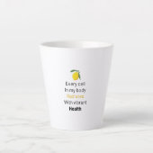 Good energy latte mok (Voorkant)