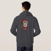 Good & Evil Zombie Santa Hoodie (Achterkant volledig)