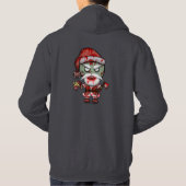 Good & Evil Zombie Santa Hoodie (Achterkant)