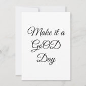 GoOD Flat Note-Kaart Notitiekaartje (Voorkant)