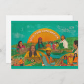 Good Food Communities Note Cards Bedankkaart (Voorkant / Achterkant)