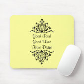 Good Food Good Wine How Divine Muismat (Met muis)
