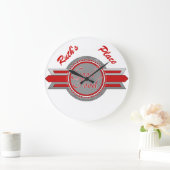 Good Food Retro Style Restauraunt Clock Grote Klok (Huis)