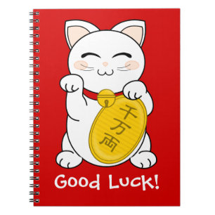 Good Fortune Cat - Maneki Neko Notitieboek