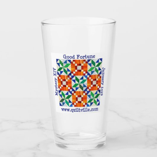 Good Fortune Glass Tumbler (Voorkant)