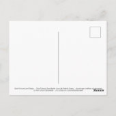 Good Fortune Lizard Tiles Briefkaart (Achterkant)