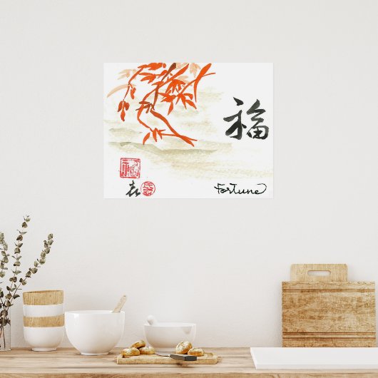Good Fortune Poster (Keuken)