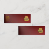 Good Fortune Profile Card Mini Visitekaartje (Voorkant / Achterkant)