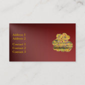 Good Fortune Profile Card Visitekaartje (Achterkant)