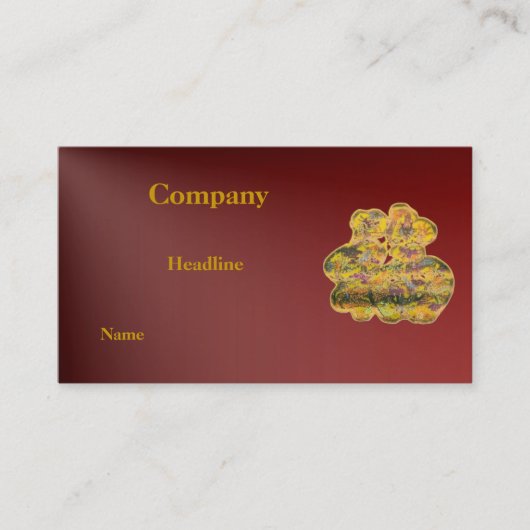 Good Fortune Profile Card Visitekaartje (Voorkant)