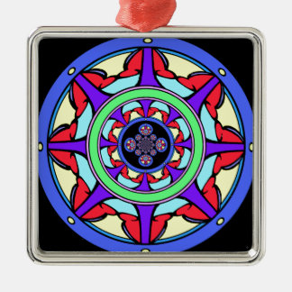 Good Fortune Wheel Metalen Ornament