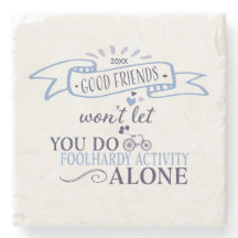 Good Friends Funny Typography Quote