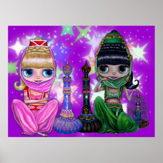 Good Genie/Bad Genie Poster (Voorkant)