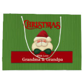 GOOD GIRL Beste Kerstmis met Kerstmis en groen Groot Cadeauzakje (Achterkant)