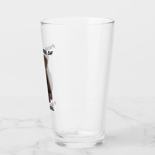 Good Girl Chocolate Lab Glas (Links)