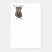 Good Girl Chocolate Lab Post-it® Notes (Voorkant)