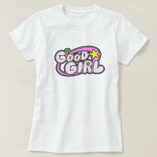 Good Girl Y2K logo T-shirt (Design voorkant)