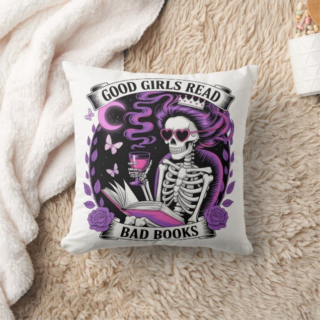 Good Girls Read Bad Books  Kussen (Deken)