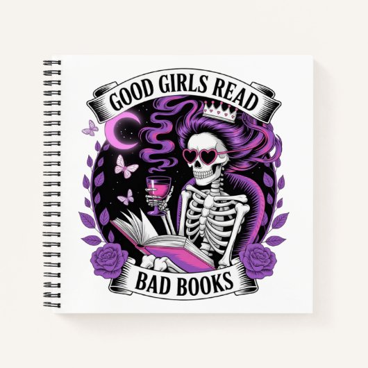 Good Girls Read Bad Books  Notitieboek (Voorkant)
