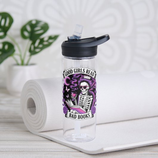 Good Girls Read Bad Books  Waterfles (Yoga (Gedraaid)  )