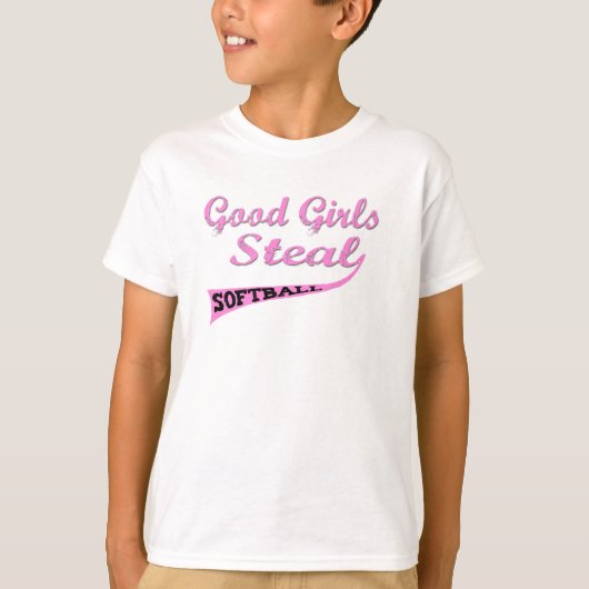 Good Girls Steal (Roze urban) T-shirt (Voorkant)