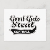 Good Girls Steal (zwart) Briefkaart (Voorkant)