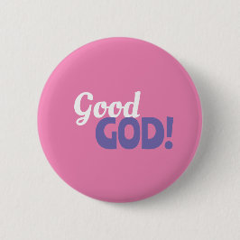 Good God Roze Button
