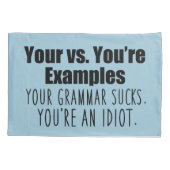 Good Grammar Kussensloop (Achterkant)