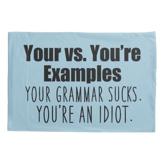 Good Grammar Kussensloop (Achterkant)