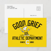 Good Grief Athletic Department Briefkaart (Voorkant / Achterkant)