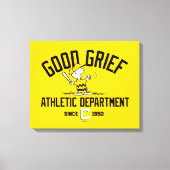 Good Grief Athletic Department Canvas Afdruk (Voorkant)