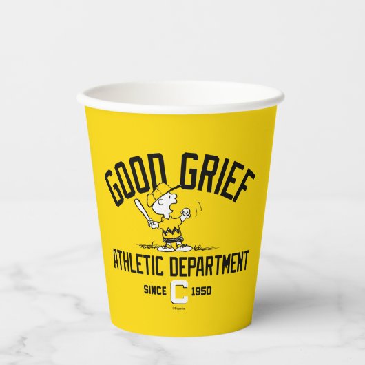 Good Grief Athletic Department Papieren Bekers (Voorkant)