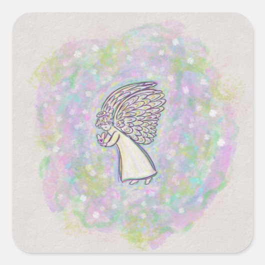 Good Guardian Angel Art Custom Sticker Decals (Voorkant)