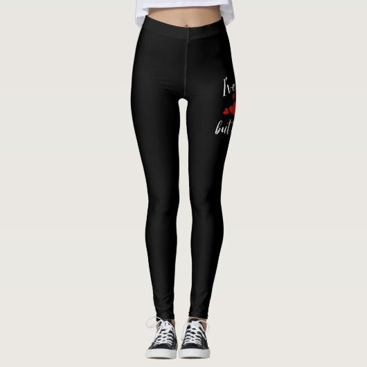 Good Heart Mouthy & Attitude Leggings (Voorkant)