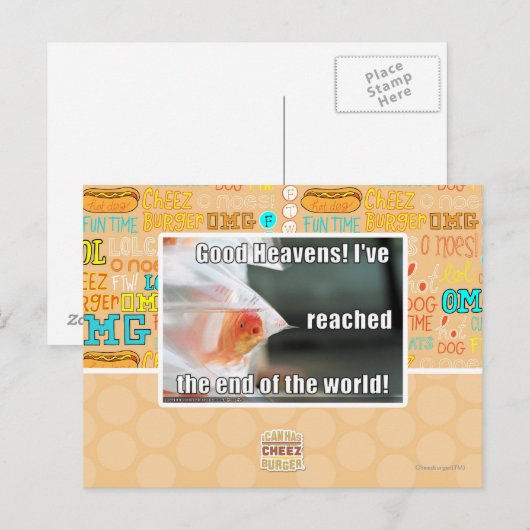 Good Heavens! Briefkaart (Voorkant / Achterkant)