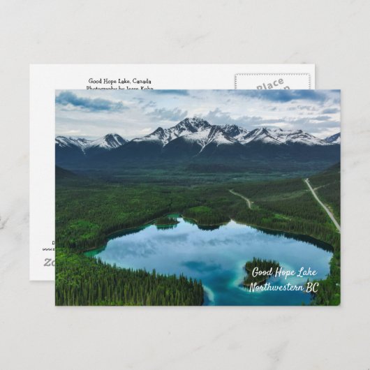 Good Hope Lake Canada Briefkaart (Voorkant / Achterkant)
