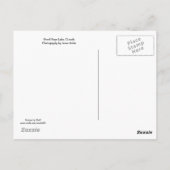 Good Hope Lake Canada Briefkaart (Achterkant)