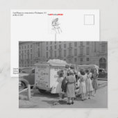 Good Humor Ice Cream Truck Briefkaart (Voorkant / Achterkant)