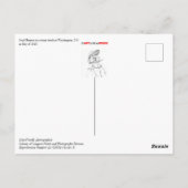 Good Humor Ice Cream Truck Briefkaart (Achterkant)