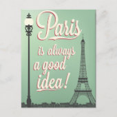 Good Idea Paris  Briefkaart (Voorkant)
