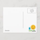 Good Job Emoji Briefkaart (Achterkant)
