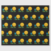 Good Job Emoji Cadeaupapier (Vlak)