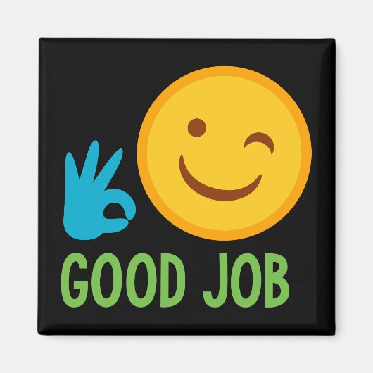 Good Job Emoji Magneet (Voorkant)