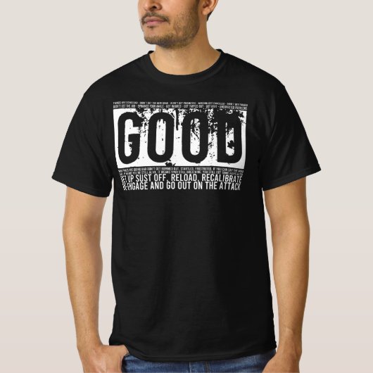 Good Jocko Navy Seal T Shirt Jocko Good Motivation (Voorkant)