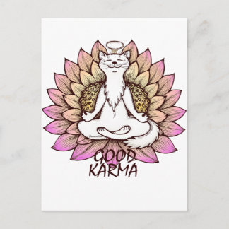 Good Karma Briefkaart