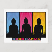 Good Karma Buddhas Briefkaart (Voorkant)